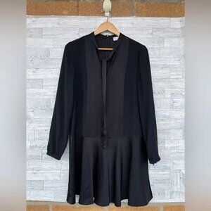 RED VALENTINO Tie Neck Mini Dress size 42 /10